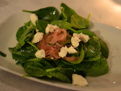 Spinach and Goat Cheese Salad