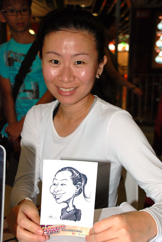 digital live caricature sketching for iCarnival (photos) - Day 2 - 41