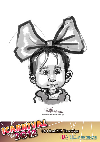 digital live caricature for iCarnival 2012  (IDA) - Day 2 - 77