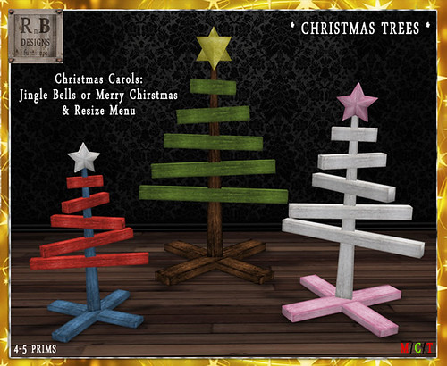 GIFT ! *RnB* Sticks Christmas Trees - Christmas Carols -