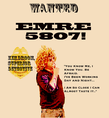 Kim Droom: EMRE WantedPoster