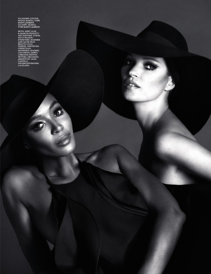 Naomi & Kate – Interview Mag Russia, December 12