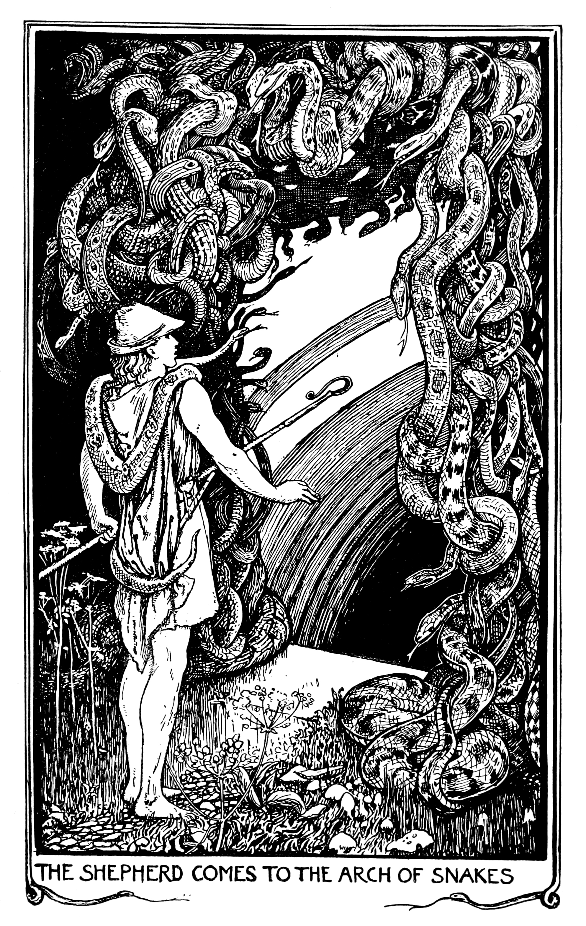 Henry Justice Ford - The crimson fairy book, edited by Andrew Lang, 1903 (illustration 3)