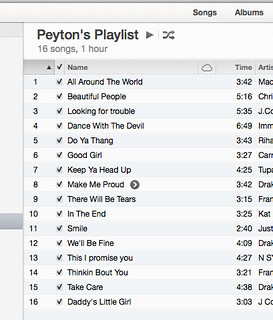 Peyton's Playlist