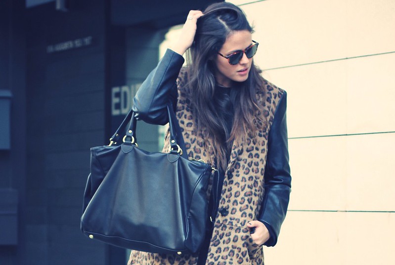 Look leopard Coat