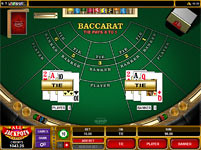 All Jackpots Casino baccarat