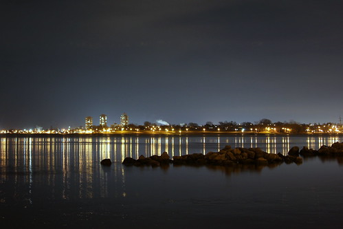Bayfront At Night