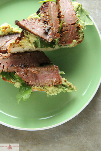 Spicy Steak and Avocado Toast