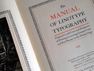 The Manual Of Linotype Typography book