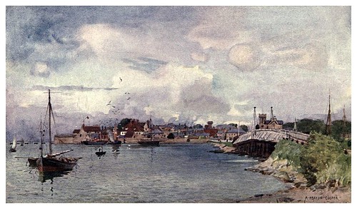 020-Yarmouth-Isle of Wight (1908)-Alfred Heaton Cooper