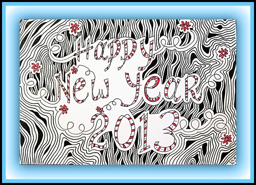 Happy New Year 2013 by Poppie_60_Season's Greetings! and Happy New Year :