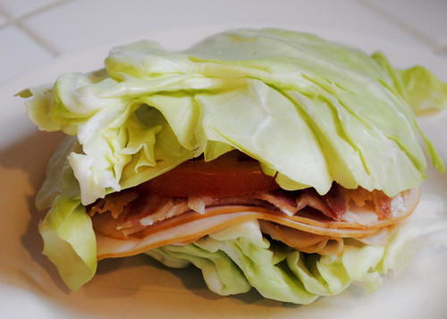 Cabbage & Turkey "Sandwich"