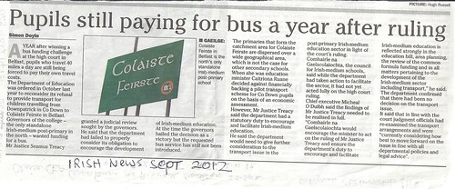 Sept - Update on Colaiste Feirste0001 by CadoganEnright