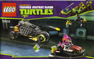 LEGO Teenage Mutant Ninja Turtles :: "Stealth Shell in Pursuit" ; manual i (( 2013 ))