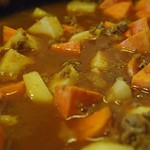 Turkey Curry with potatoes and sweet potatoes - 4