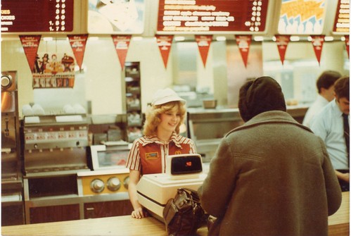 McDonalds worker in the early 80's
