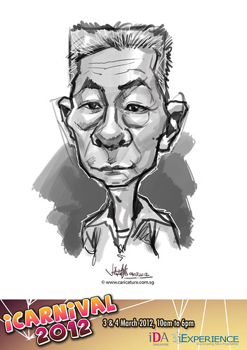 digital live caricature for iCarnival 2012  (IDA) - Day 2 - 40