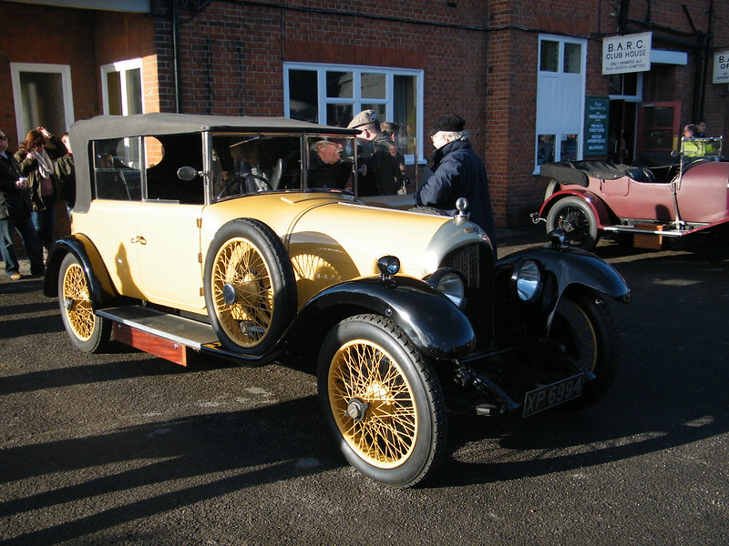 Brooklands New Year's Day 2013 - 1924 Bentley 3-litre