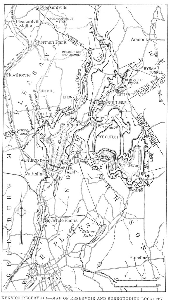 Pre and Post Reservoir Map