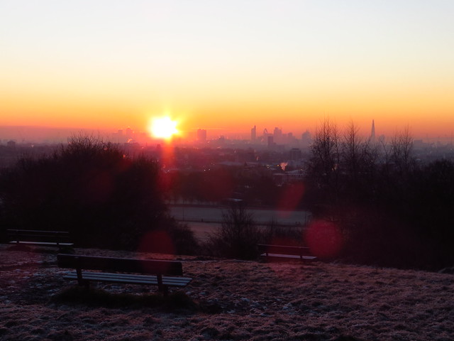 Sunrise from Parliament Hill