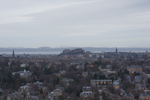 Edinburgh Castle from Blackford Hill, Edinburgh