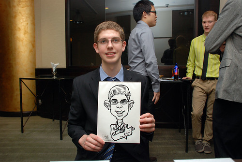 caricature live sketching for NUS - 7