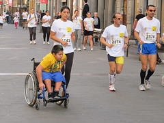 Fotos Carrera solidaria Gran Canaria Accesible de la Gran Canaria Maratón 2013