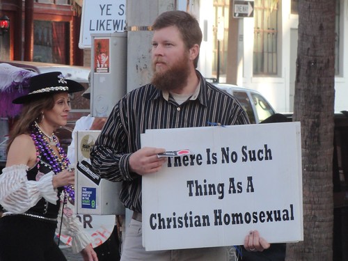 "There Is No Such Thing As A Christian Homosexual"