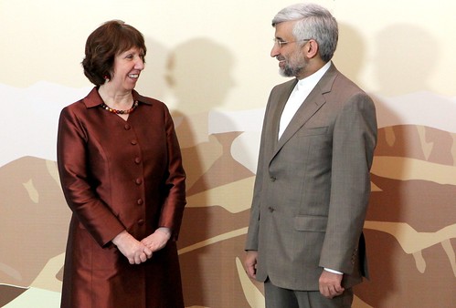 Catherine Ashton & Dr Saeed Jalili