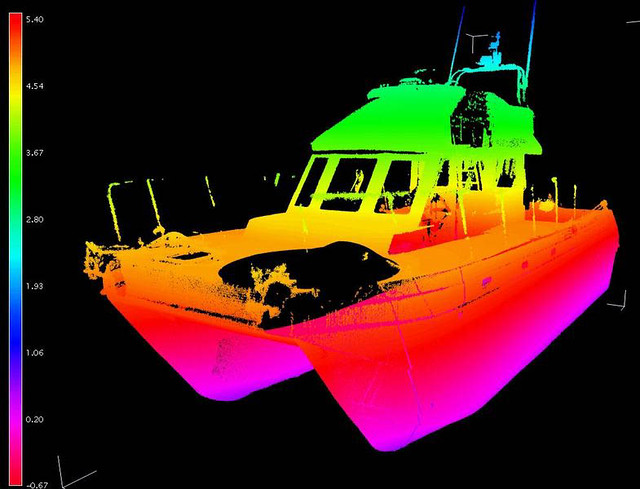 3D Laser scan data from Faro scanner