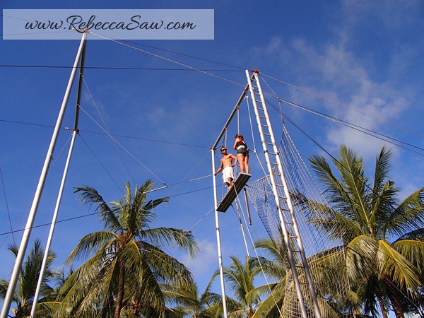 Rebecca saw 1Club Med Bali - flying trapeze - rebecca saw
