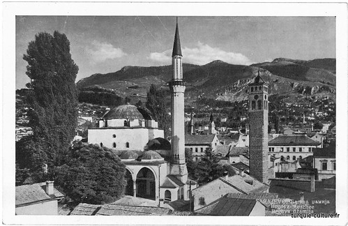 Sarajevo, la mosquée Begova, Begova dzamija, vers 1940
