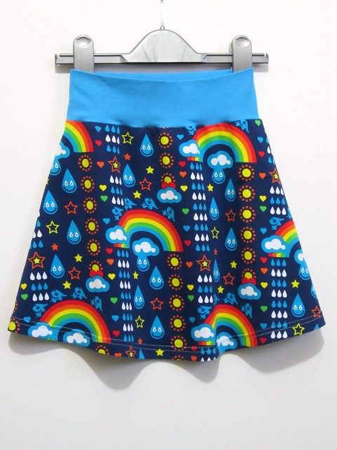 Rainbowphant Tennis Skirt