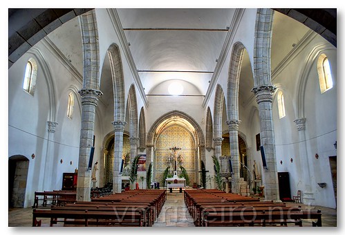 Interior da Igreja de S. João Batista, Moura by VRfoto