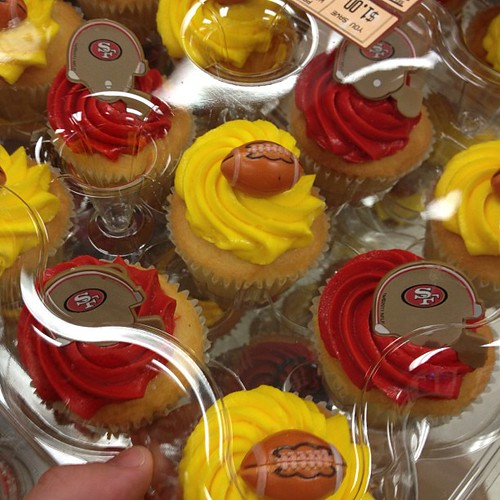 49ers cupcakes