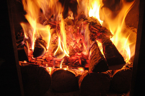 to build an upside-down fire ( and revolutionize sauna starting? ). III.