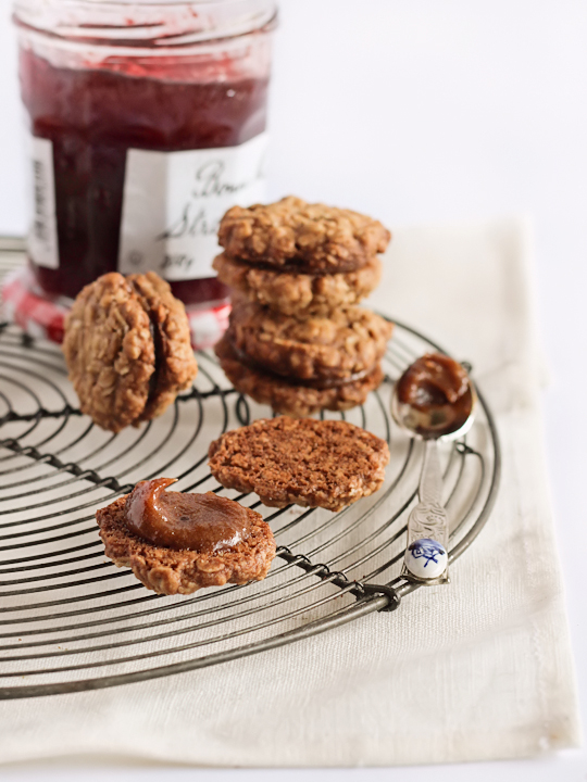 Date & Strawberry Oatmeal Cookies