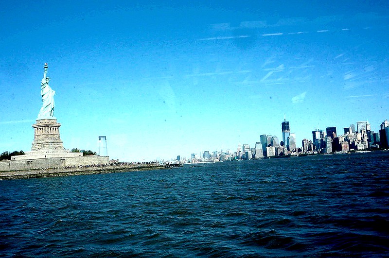 New York - Manhattan et Liberty Island
