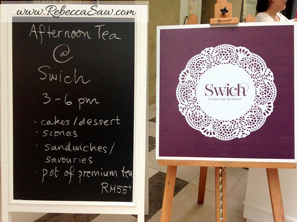 swich cafe publika - high tea for 2 RM55-001