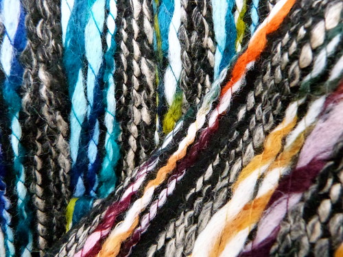 Two Fabrics, Felted Yarn