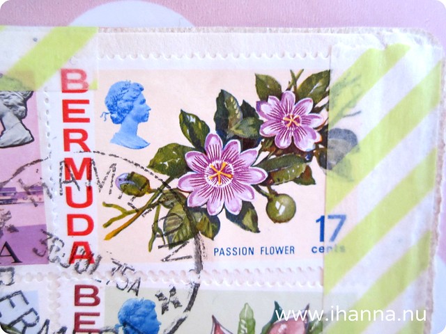 I love Cute postal stamps