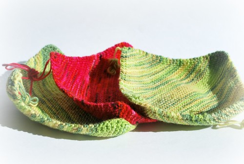 Berties Blanket sock squares: Stacey and Marsha
