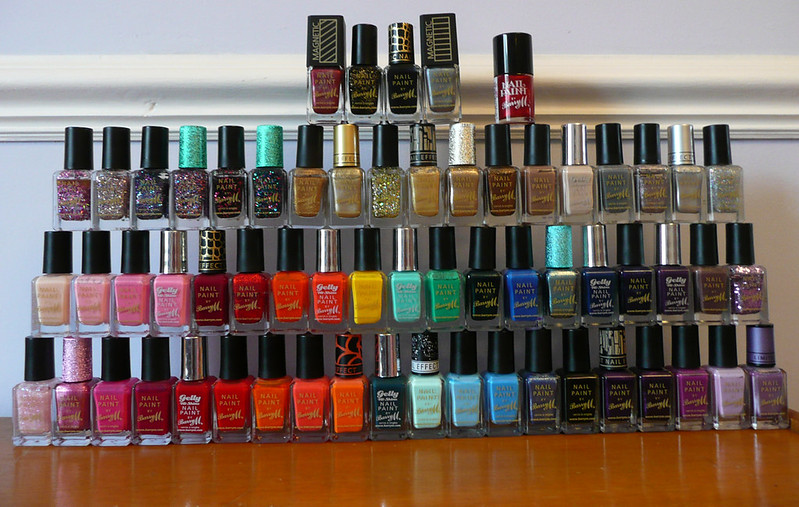 all my barry m nail varnish 240213