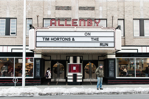 A busy repurposed landmark - The Allenby Theatre on the Danforth, circa 1936 - #63/365 by PJMixer