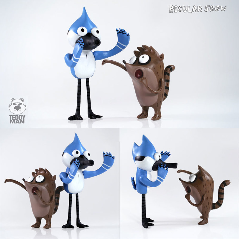 Custom-Feature: Regular Show - Mordecai & Rigby by Teddyman