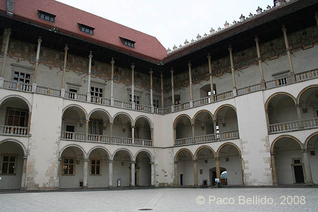 Patio de Wawel. © Paco Bellido, 2008