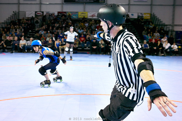 Uncle Maim is not the lead jammer.