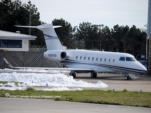 N280GD Gulfstream G280 by Jersey Airport Photography