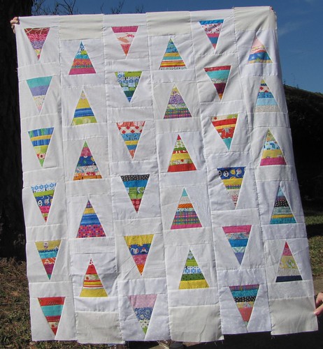 string triangle quilt