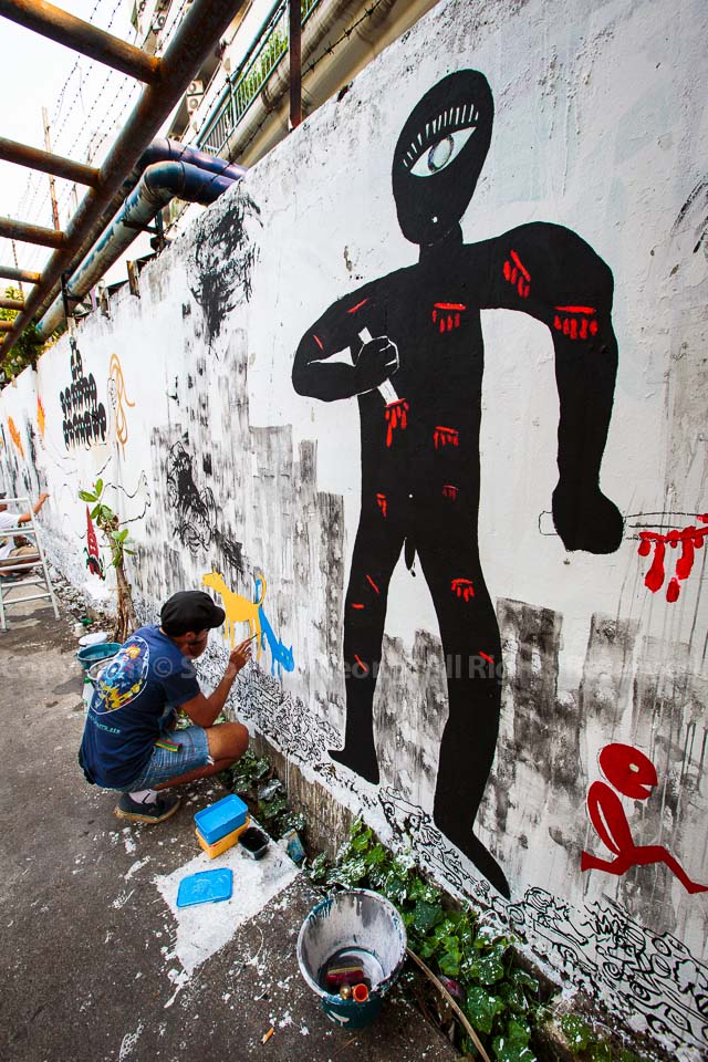 Bukruk Street art festival @ Bangkok, Thailand